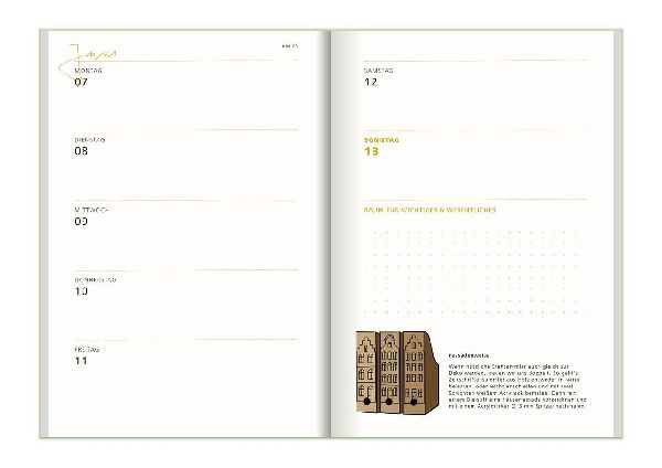 vergissmeinnicht 2027 - Taschenkalender