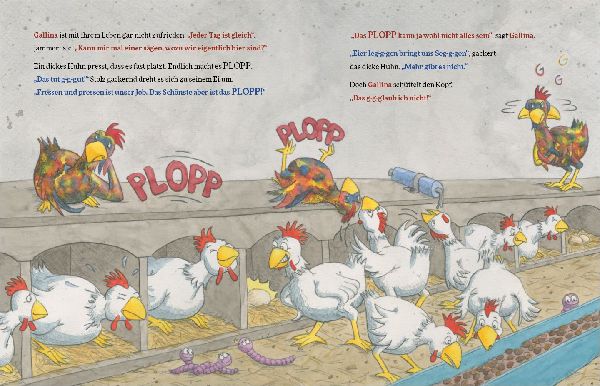 Gallina träumt vom Fliegen