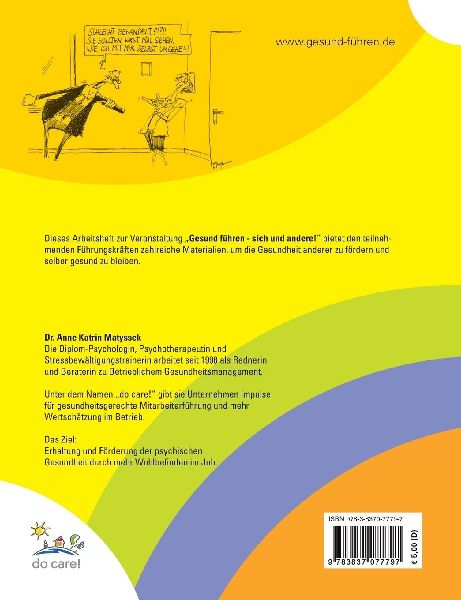 Gesund führen - Das Arbeitsheft zur Veranstaltung