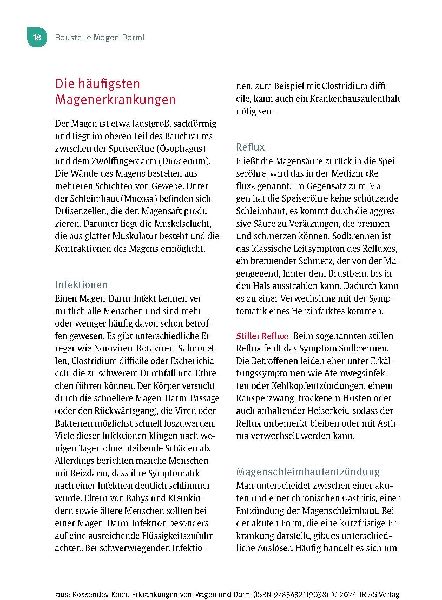 Naturheilpraxis: Erkrankungen von Magen und Darm