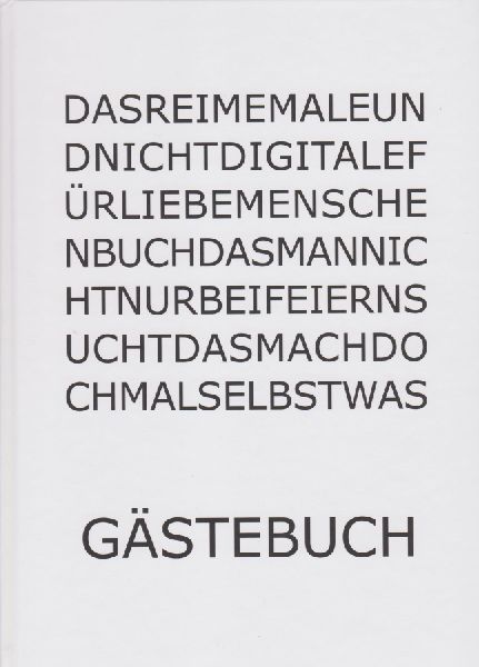 Gästebuch