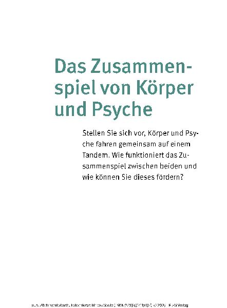 Feldenkrais für die Seele