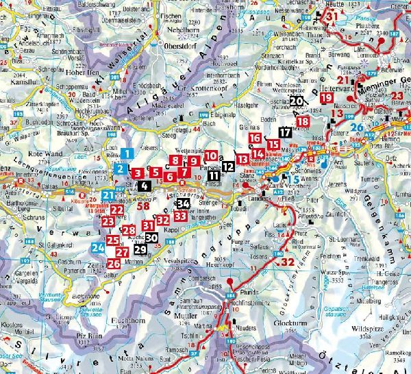 ROTHER Wanderführer Lechtaler Höhenweg - Verwall-Runde