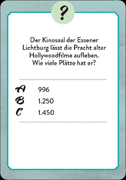 Wer hätte das gedacht?! Das Unnützes Wissen-Quiz Ruhrpott