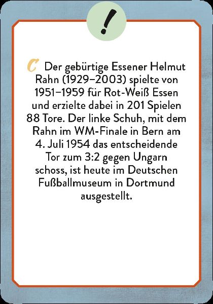 Wer hätte das gedacht?! Das Unnützes Wissen-Quiz Ruhrpott