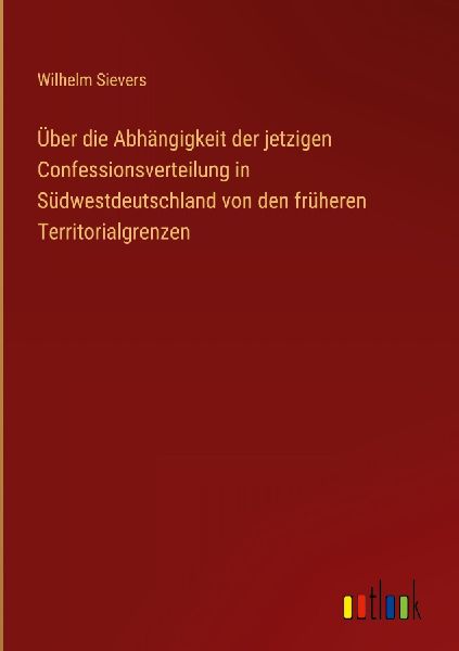 Über die Abhängigkeit der jetzigen Confessionsverteilung in ...