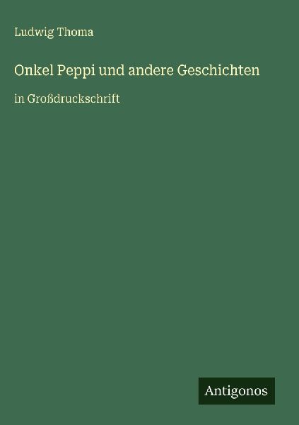 Onkel Peppi und andere Geschichten