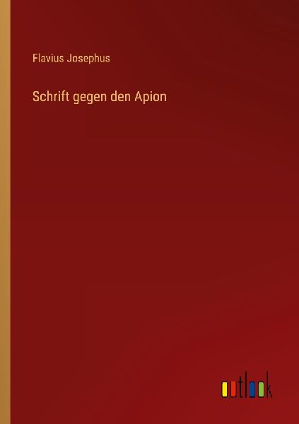 Schrift gegen den Apion