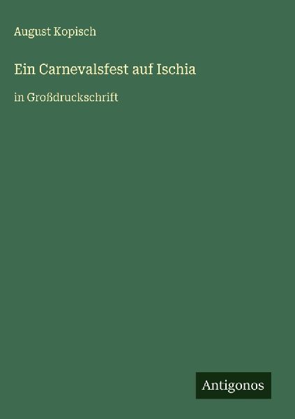 Ein Carnevalsfest auf Ischia
