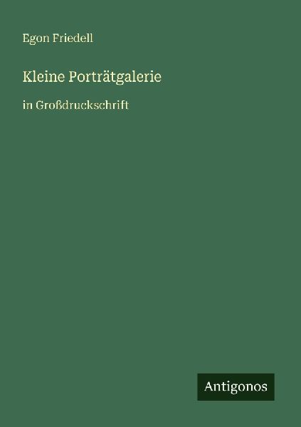 Kleine Porträtgalerie