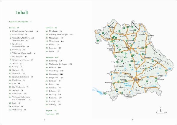 Stadtperlen in Bayern