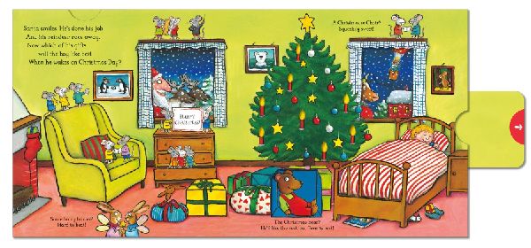 The Christmas Bear: A Push, Pull and Slide Book
