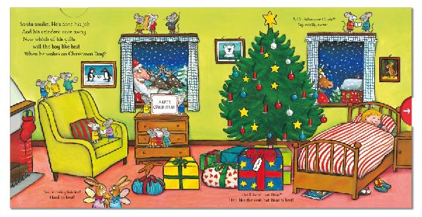 The Christmas Bear: A Push, Pull and Slide Book