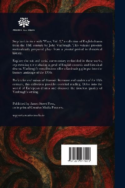 Plays, Written by Sir John Vanbrugh