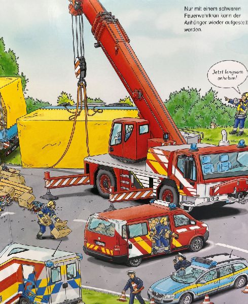 Mit Blaulicht zum Einsatz! Feuerwehr und Polizei