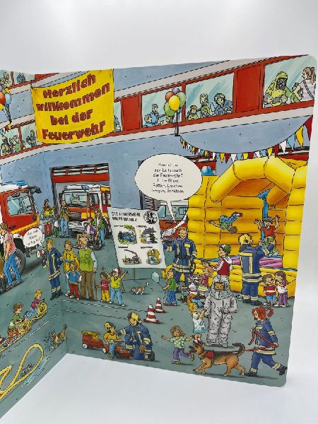 Mit Blaulicht zum Einsatz! Feuerwehr und Polizei
