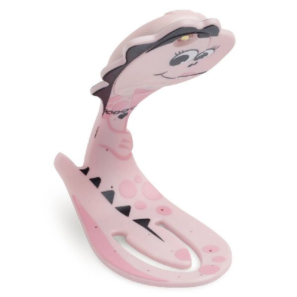 Flexilight Pals Leselicht (Dino) - pink - 2 in 1 Leselampe & Lesezeichen - LED Leselicht - Geschenk für Leser, Buchliebhaber - Deutsche Ausgabe
