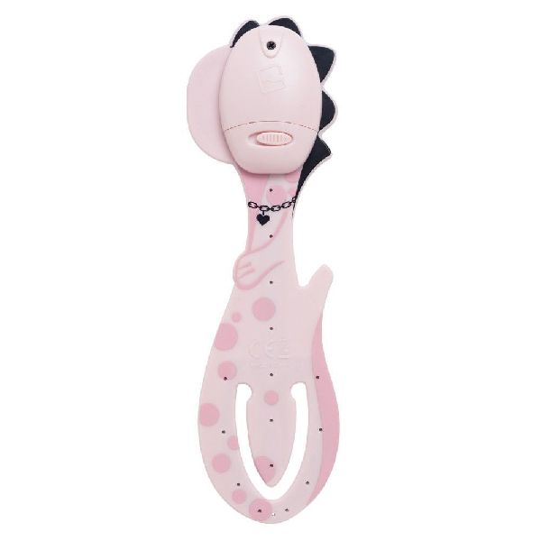 Flexilight Pals Leselicht (Dino) - pink - 2 in 1 Leselampe & Lesezeichen - LED Leselicht - Geschenk für Leser, Buchliebhaber - Deutsche Ausgabe