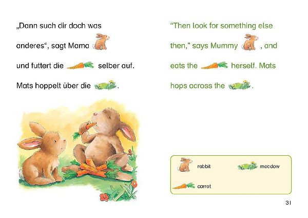 Bildermaus -Geschichten vom kleinen Hasen - Little Rabbit Stories