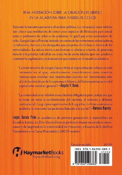 La Comunidad Como Rebelión