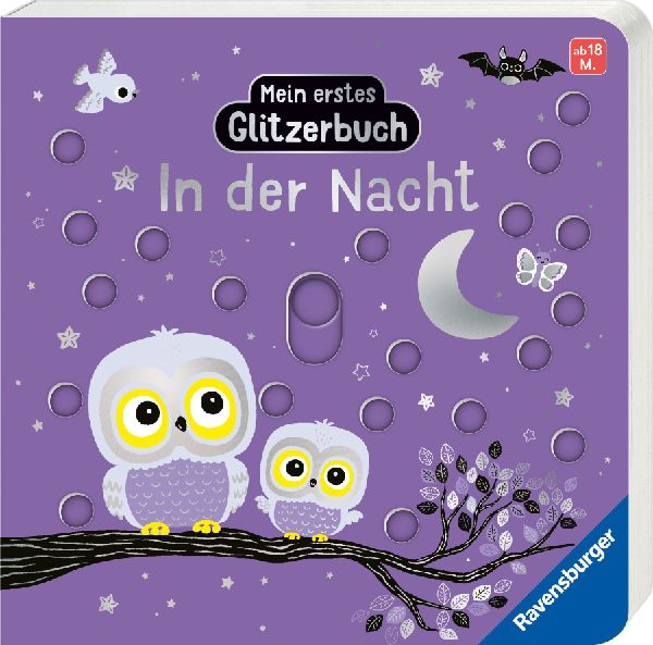 Mein erstes Glitzerbuch - In der Nacht