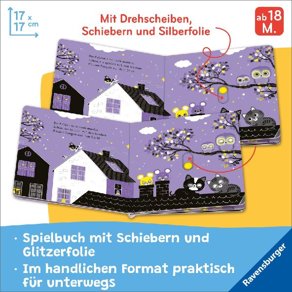 Mein erstes Glitzerbuch - In der Nacht