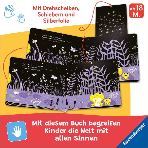 Mein erstes Glitzerbuch - In der Nacht