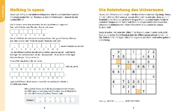 Universum I Wissen in Rätseln