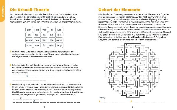 Universum I Wissen in Rätseln