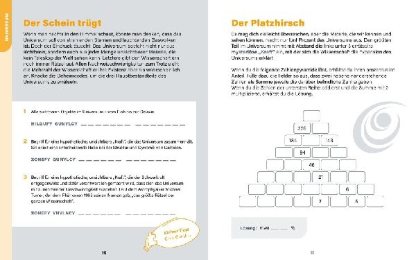 Universum I Wissen in Rätseln