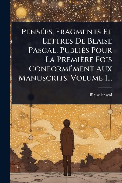 PensÃ(c)es, Fragments Et Lettres De Blaise Pascal, PubliÃ(c)...