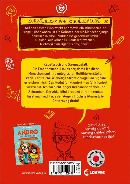 Andro, streng geheim! (Band 2) - Emotionen und andere Störfaktoren