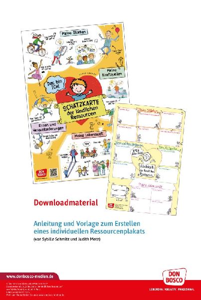 Schatzkarte der kindlichen Ressourcen - Poster A1