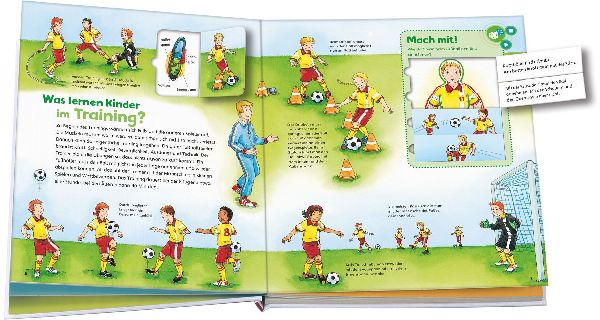 BOOKii® WAS IST WAS Junior Auf geht´s zum Fußball!