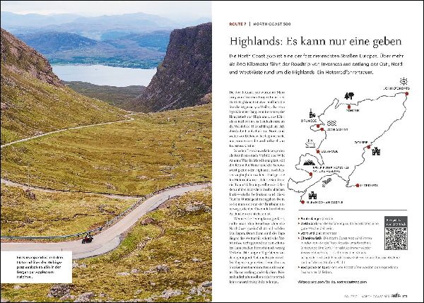 KUNTH Abgefahren, Die schönsten Bikertouren Europas Küsten