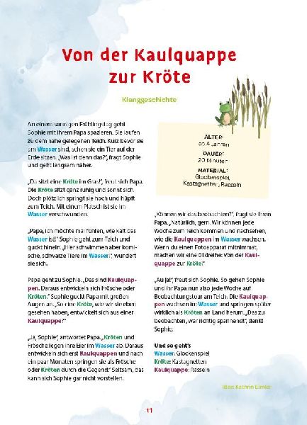 Jahreszeiten erleben im Kita-Morgenkreis