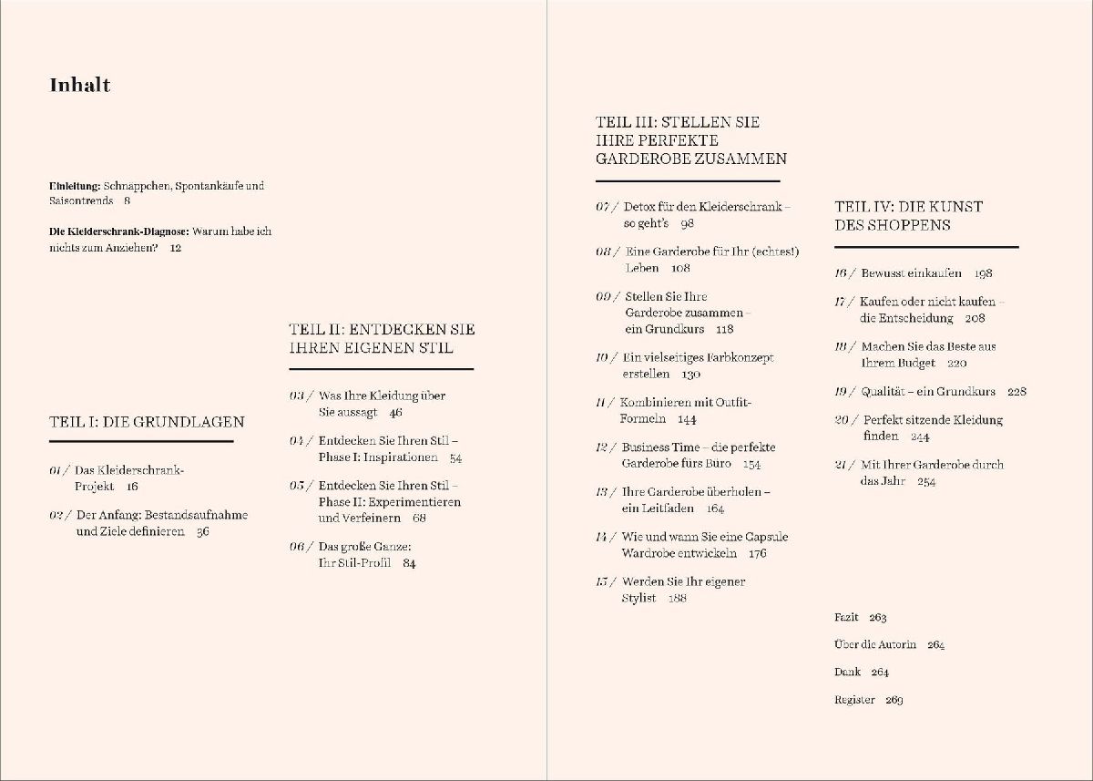 Das Kleiderschrank-Projekt