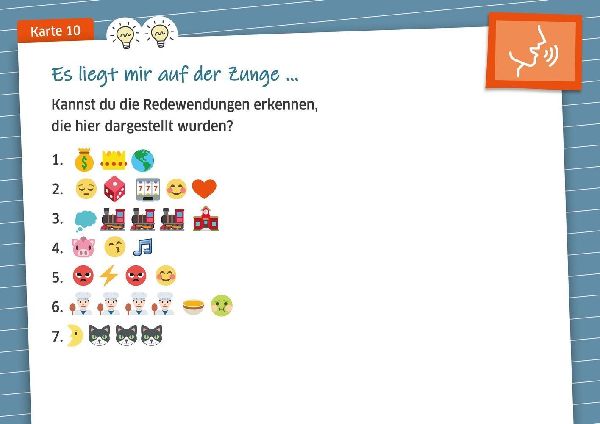 Die Deutsch-Kartei für Schnelle