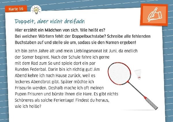 Die Deutsch-Kartei für Schnelle