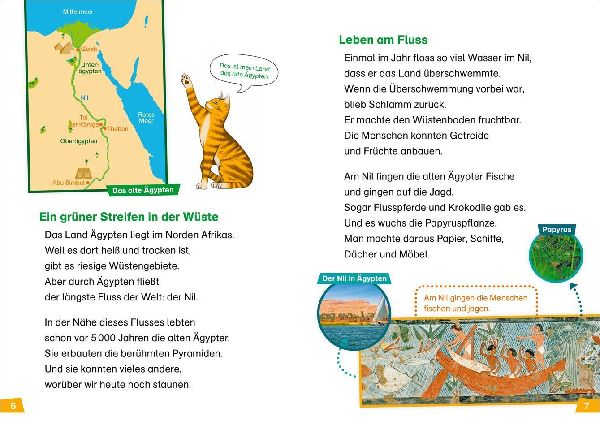 WAS IST WAS Erstes Lesen Band 27. Das alte Ägypten