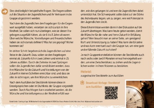 Coming of age: 30 Bildkarten für die Jugendarbeit