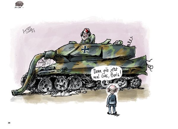 Zurück! - Stuttmann Karikaturen 2023