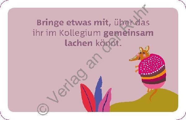 Die kleine Inspirationskiste mit großer Wirkung - "live - love - teach"