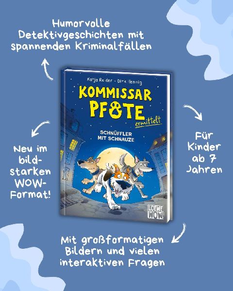 Kommissar Pfote ermittelt (Band 1) - Schnüffler mit Schnauze