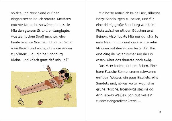 Flaschenpost und Meeresrauschen