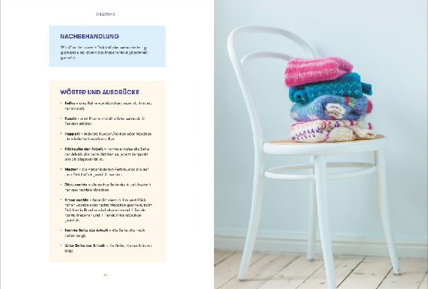 Knallbunt: Mode im Stil der 80er stricken