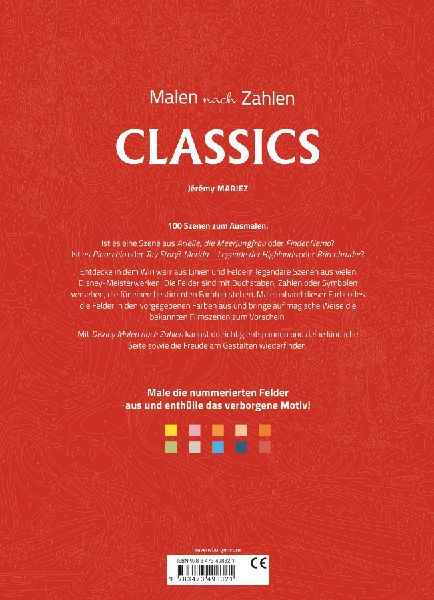 Disney - Malen nach Zahlen: Classics