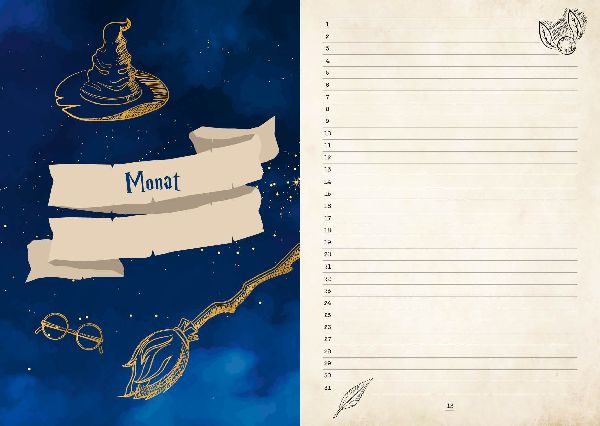 Mein magisches Bullet Journal - Der Planer für alle Potterheads