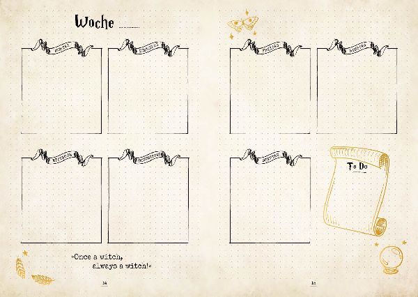 Mein magisches Bullet Journal - Der Planer für alle Potterheads