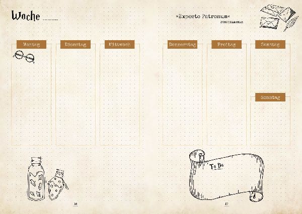Mein magisches Bullet Journal - Der Planer für alle Potterheads